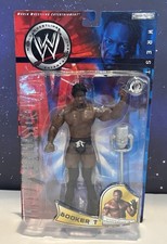 RARE! WWF/WWE Jakks Figure: Ruthless Aggression Wrestlemania XX WINNER: Booker T