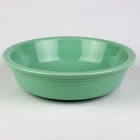 Homer Laughlin Fiesta Sea Mist Soup Bowl, Vintage Post 1986 Light Green Coupe 7"