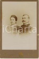 1910 ca BORDIGHERA (IM) Ufficiale con la moglie - Ritratto - Foto Ezio BENIGNI