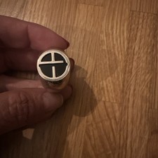 Ring Siegelring von Emporio Armani in massivem Silber 21mm für Herren Gr. 66