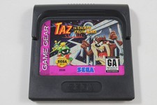 Taz in Escape from Mars - Sega Game Gear Cartridge