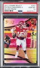 2017 PANINI SELECT SILVER PRIZM #247 PATRICK MAHOMES II ROOKIE RC PSA 10