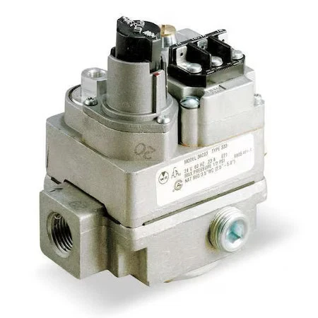 White-Rodgers 36C03-333 Gas Valve, Ng/Lp, Standing Pilot, 24 V, 2.5 To 5.0 In