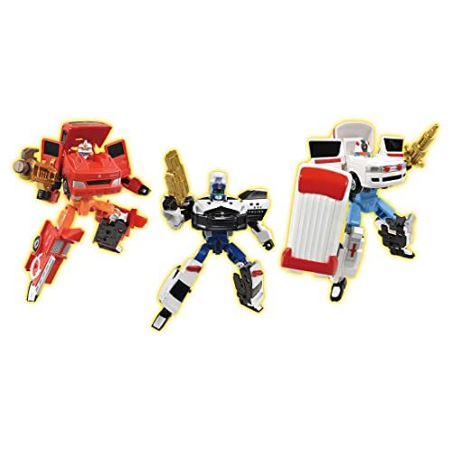 Takara Tomy Tomica Jobraver Police Car Firetruck Ambulance DX Set
