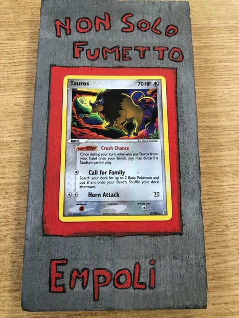 Pokemon Tauros 12 100 Inglese Ebay