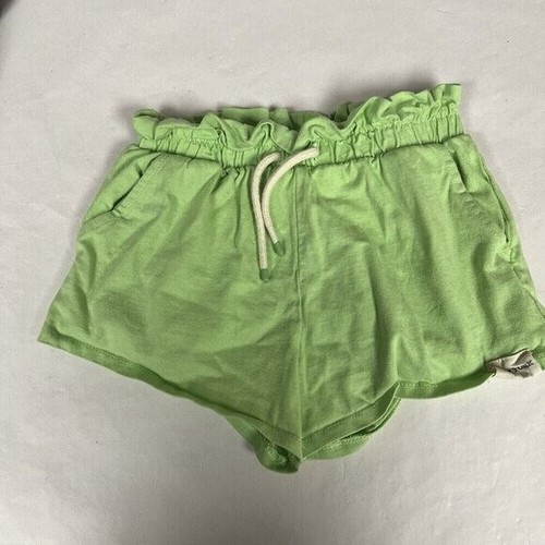 ZARA Girls Kids Green Shorts Size 6 116 cm New York - Picture 7 of 7