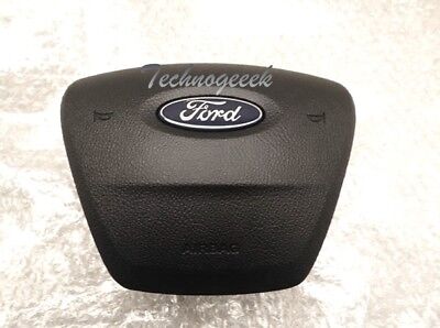 2015-2018 FORD FOCUS LEFT DRIVER STEERING WHEEL AIRBAG BLACK WITH CRUISE CONTROL