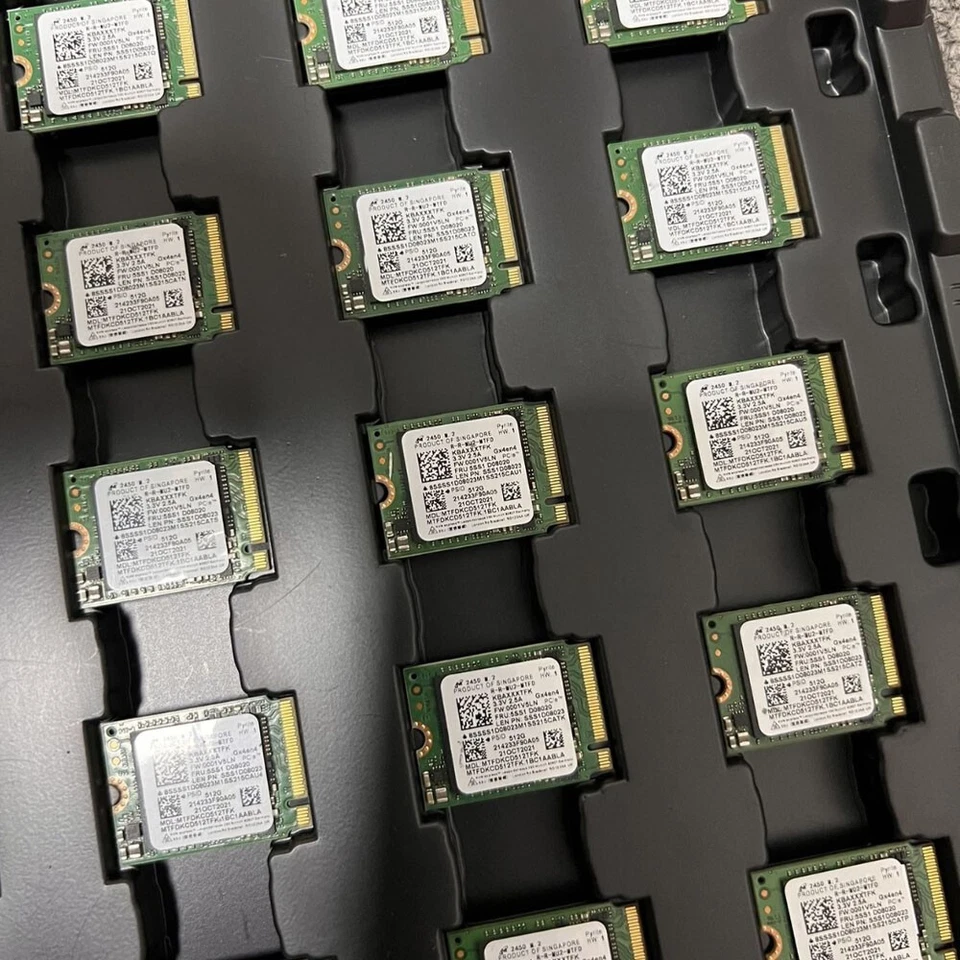 Micron 2450 512GB M.2 2230 SSD NVMe PCIe 4.0 For Microsoft Surface Pro X Pro 8 - Image 3 of 3