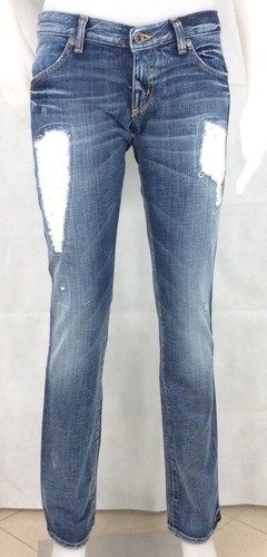 JEANS PANTALONI MET BODY/S 5T DONNA ZAMPA LEGGERA ADERENTI DENIM STRAPPI |  eBay