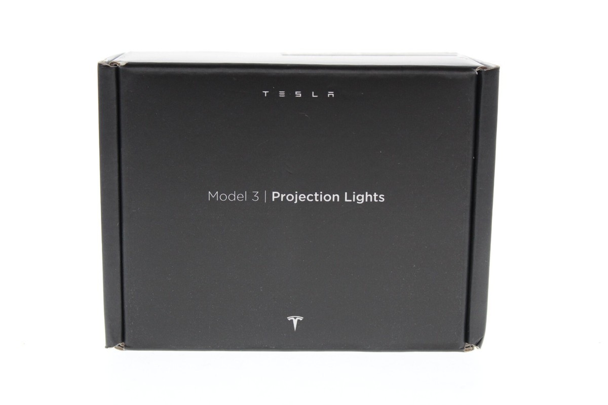 純正品 Tesla Model 3 プロジェクションライト Tesla Model 3 Projections Welcome Light - OEM - Sealed in Box