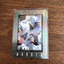 🔥 1996 FLEER ULTRA SENSATIONS 🌈 RAINBOW CHRIS WARREN #96 INSERT 🔥