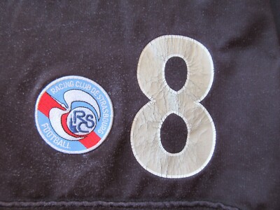 Short De Foot RC Strasbourg 2009 – Porté Par Renaud Cohade – Third Rare Hummel XL