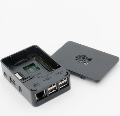 1PCS NEW Premium Raspberry Pi Case (Black) - Updated for Raspberry Pi 3, 2 & B+
