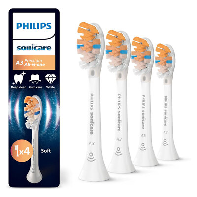 Philips HX9094/87 Sonicare A3 Premium All-in-One Original Ersatzbürstenköpfe