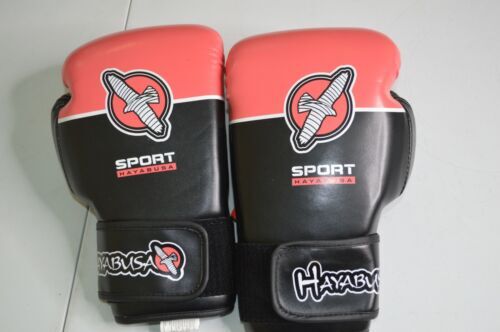 Hayabusa Boxing Gloves Red And Black 10oz Fighting Gym Tokushu | eBay