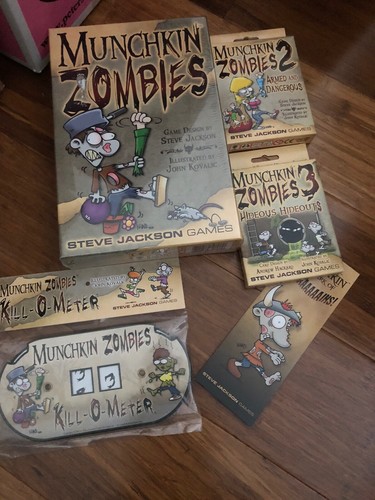 Munchkin Zombies Boardgame new | eBay
