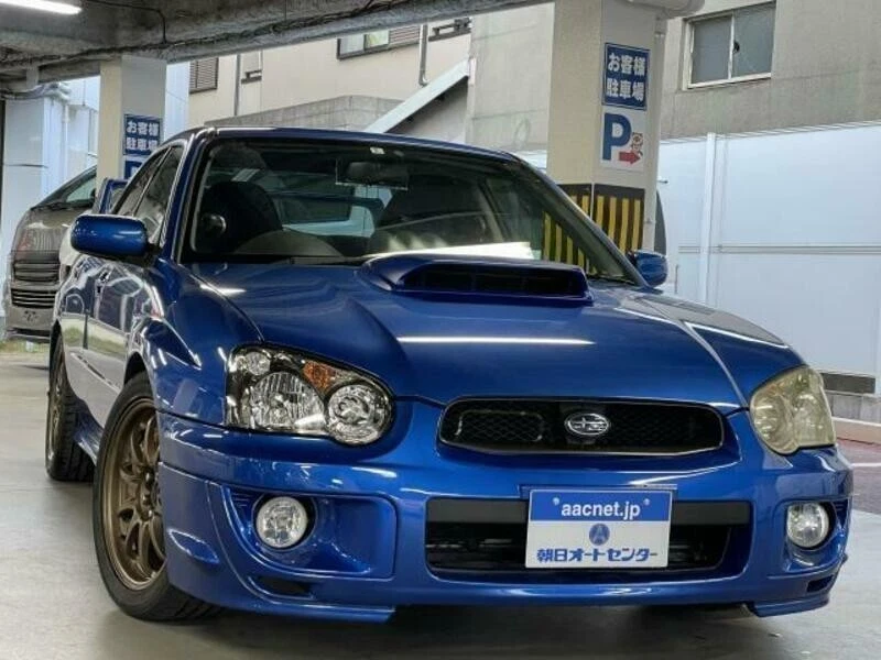 JDM Subaru Impreza GDB GDA Rev8 Wrx STi Bumper BEZEL With  Fog Light lamp 04-05 - Image 2 of 4