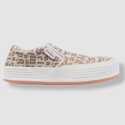 $470 Palm Angels Women's Beige Snow Slip-On Sneaker Shoes Size 38 EU/8 US