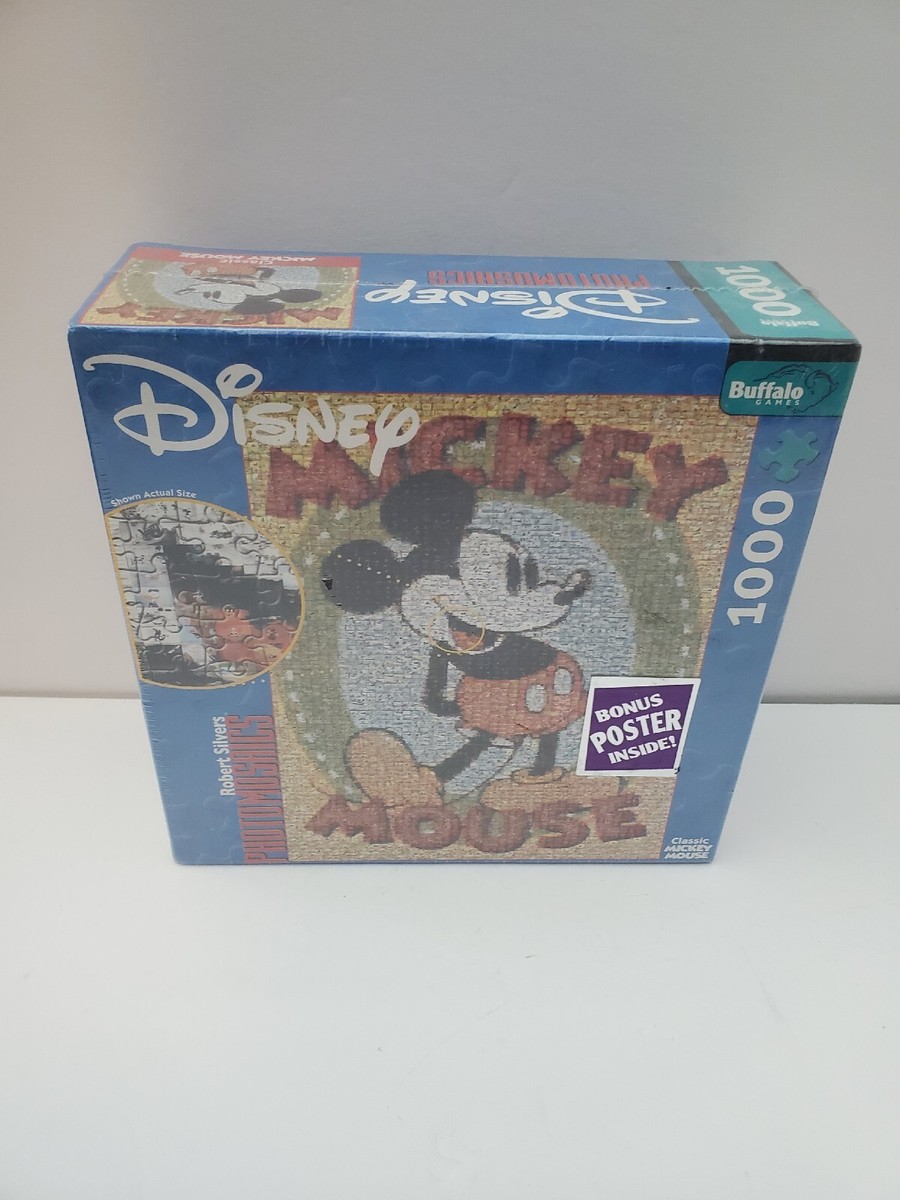 SEALED BRAND NEW 1000 Disney Buffalo Photomosaics CLASSIC MICKEY