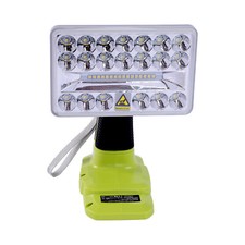 2000LM 18W LED Work Light Zinc Alloy Flashlight Spotlight With 3 Light Modes