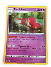 Medicham 73/195 Silver Tempest Holo Rare Pokémon Card 2022