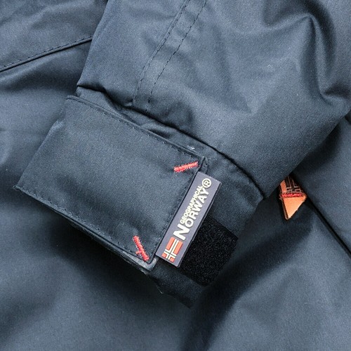 Geographical Norway Giacca Anorak Corporate Navy Uomo Taglia M - Foto 7 di 12