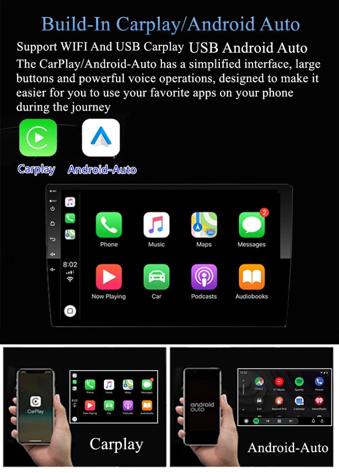 10" Android 10.1 Autoradio GPS Carplay Für Ford Mustang 2010 2011 2012 2013 2014 - Bild 3 von 4