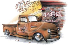 Chevrolet '48 Chevy Pickup Truck Hot Rod Rat Rod T-shirt Small to 5XL