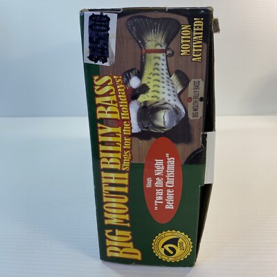 【希少】BIG MOUTH BILLY BASS Xmas限定版 Big Mouth Billy Bass Sings for the Holidays Twas the Night Before