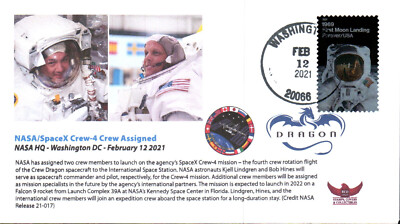2021 NASA/SpaceX Crew-4 Crew Assigned NASA HQ Washington DC 12