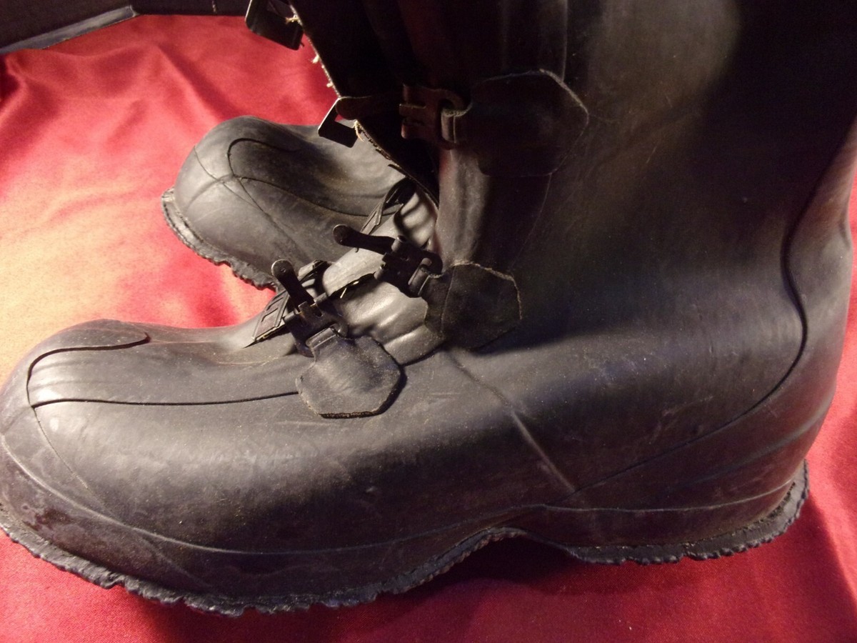 1990 XCLUSIVE SHOE COMPANY BLACK COLD WEATHER BOOTS SIZE 11  display picture 2