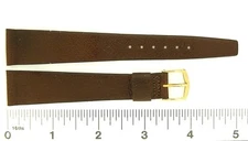 Watchband Stylecraft EXPO CALF leather watch strap various Brown Long Short