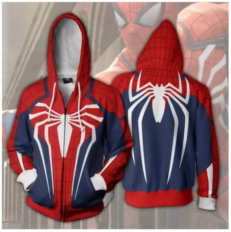 Spiderman ps4 hoodie clearance