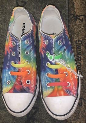 Girl s Converse Chuck Taylor All Stars Sneakers Size 2 Tie Dye Low Top