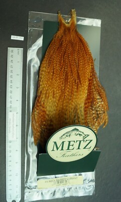 Metz #3 Barred Variant Neck Dry Fly Fly Tying Cape Lot-SF 312