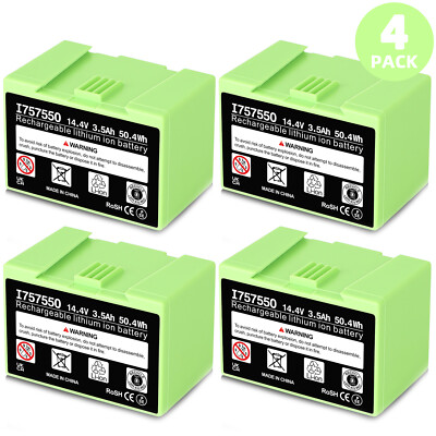 3.5Ah Battery for iRobot Roomba e e5 e6 e5150 e5152 e6198 and i i3 3150 i3+ 3550