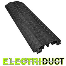 2 Channel Large Drop Over Cable Safety Protector Warehouse Ramp Interconnectable