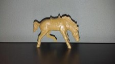 Processed Plastic Ser. 5 Western Horse Bucking 60mm Butterscotch Plastic