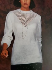 Stylecraft Knitting Pattern 4487 DK  Sweater 30-42