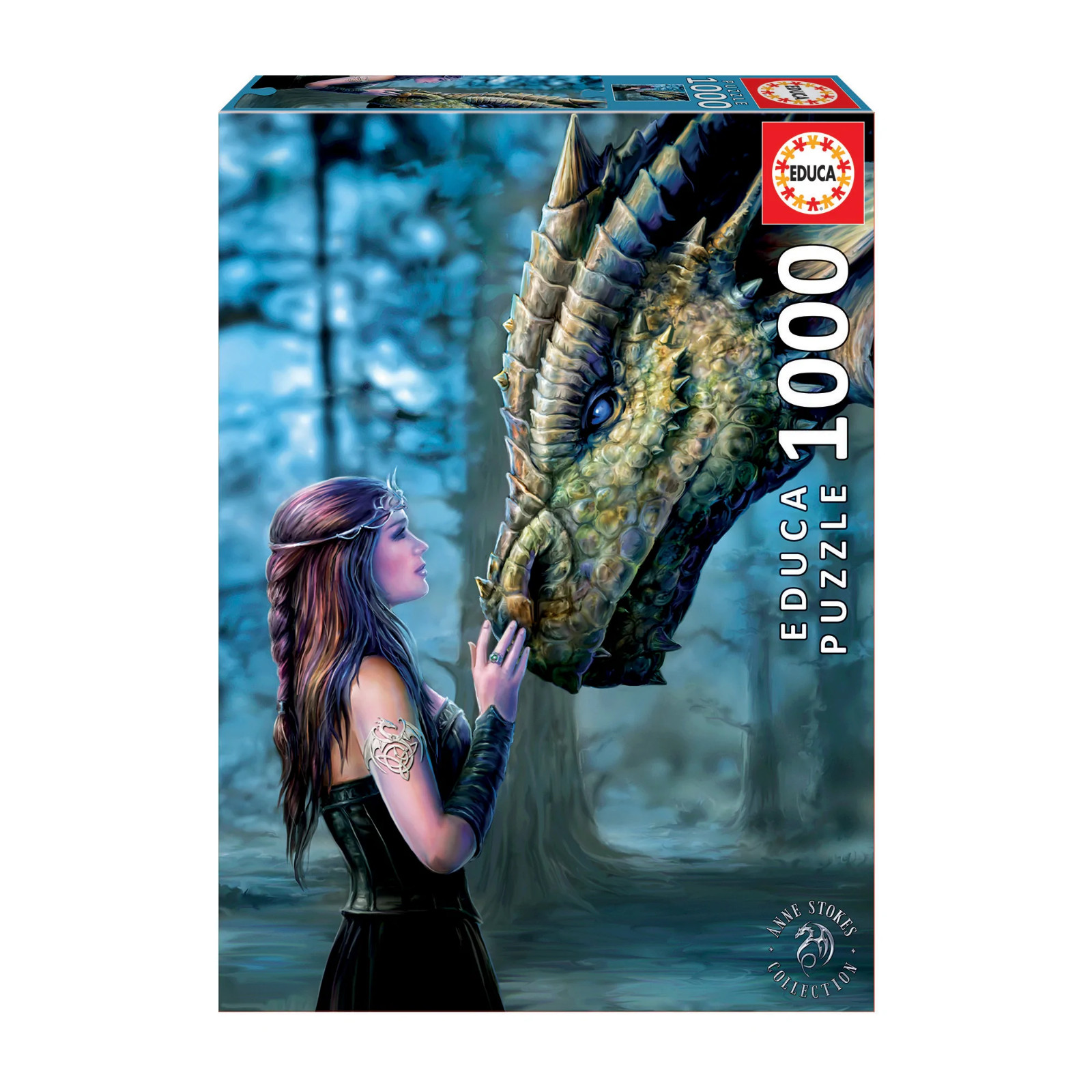 Once Upon a Time, Anne Stokes 1000 Piece Puzzle