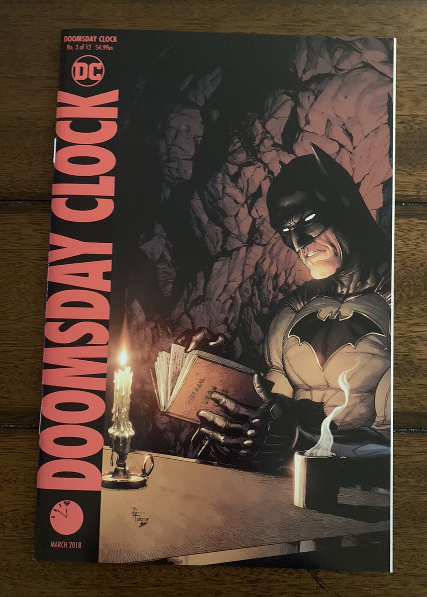 DC Comics Doomsday Clock #3 2018 Batman Variant Cover Johns NM