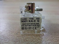 Square D 9001-KA3 Contact Block 88002 Series G