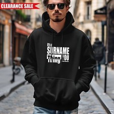 It's A Surname Thing You Wouldn't Understand Hoodie Printed Sarcastic Funny Tops