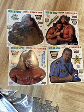 Classic 1990  s WWF Sticker Lot Wrestling WWE Vintage Rare