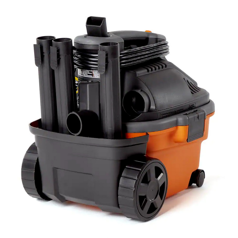 RIDGID #WD4070 4 Gallon 5.0 Peak HP Portable Wet/Dry Shop Vacuum.