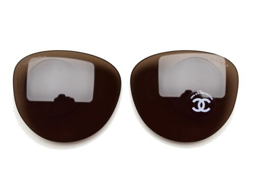 NEW VINTAGE CHANEL 6003 BLACK MATTE HALF FRAME SUNGLASSES MADE IN