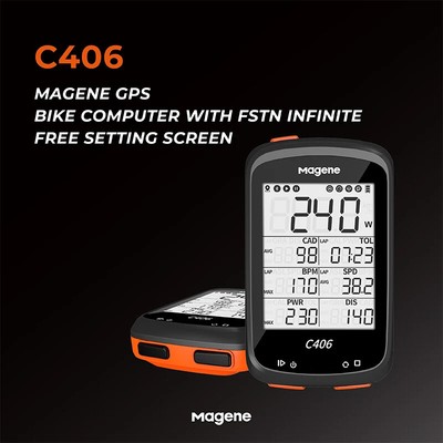 Bicycle Computer GPS Bike Counter Wireless Cycling Speedometer Waterproof