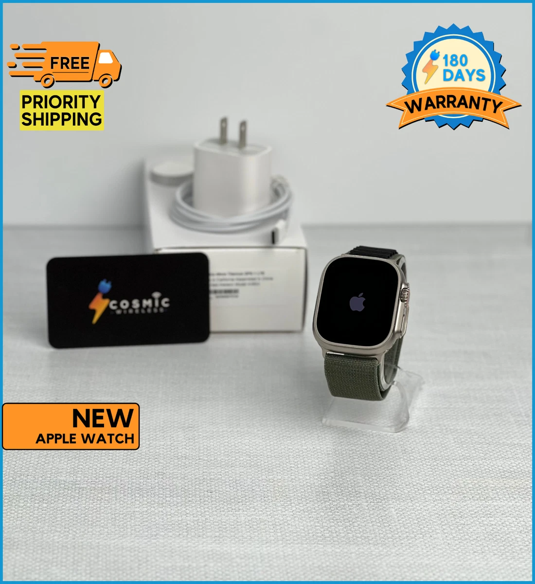 NEW Apple Watch Ultra 49mm (GPS + Cellular + WiFi) Unlocked