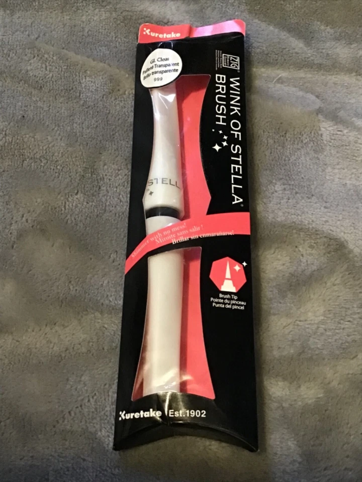 Cepillo kuretake Zig guiño de stella transparente 999 G.I. claro nuevo pk  Foto 2 de 4