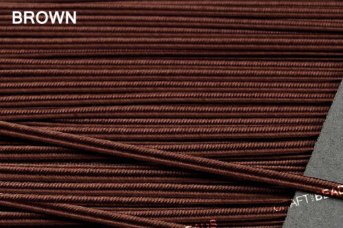 Corda intrecciata in viscosa originale 3 mm perline cucito trapuntata taglio - Foto 37 di 46
